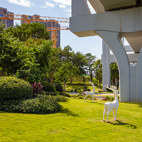 光明區(qū)軌道 6 號(hào)線綠化恢復(fù)項(xiàng)目一光明大道段、高架公園